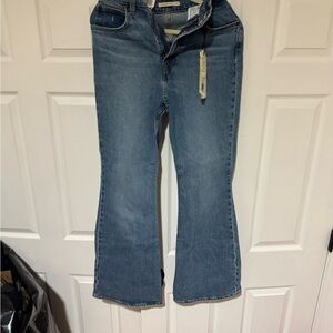 Levi's Women's Medium Blue Flare Jeans